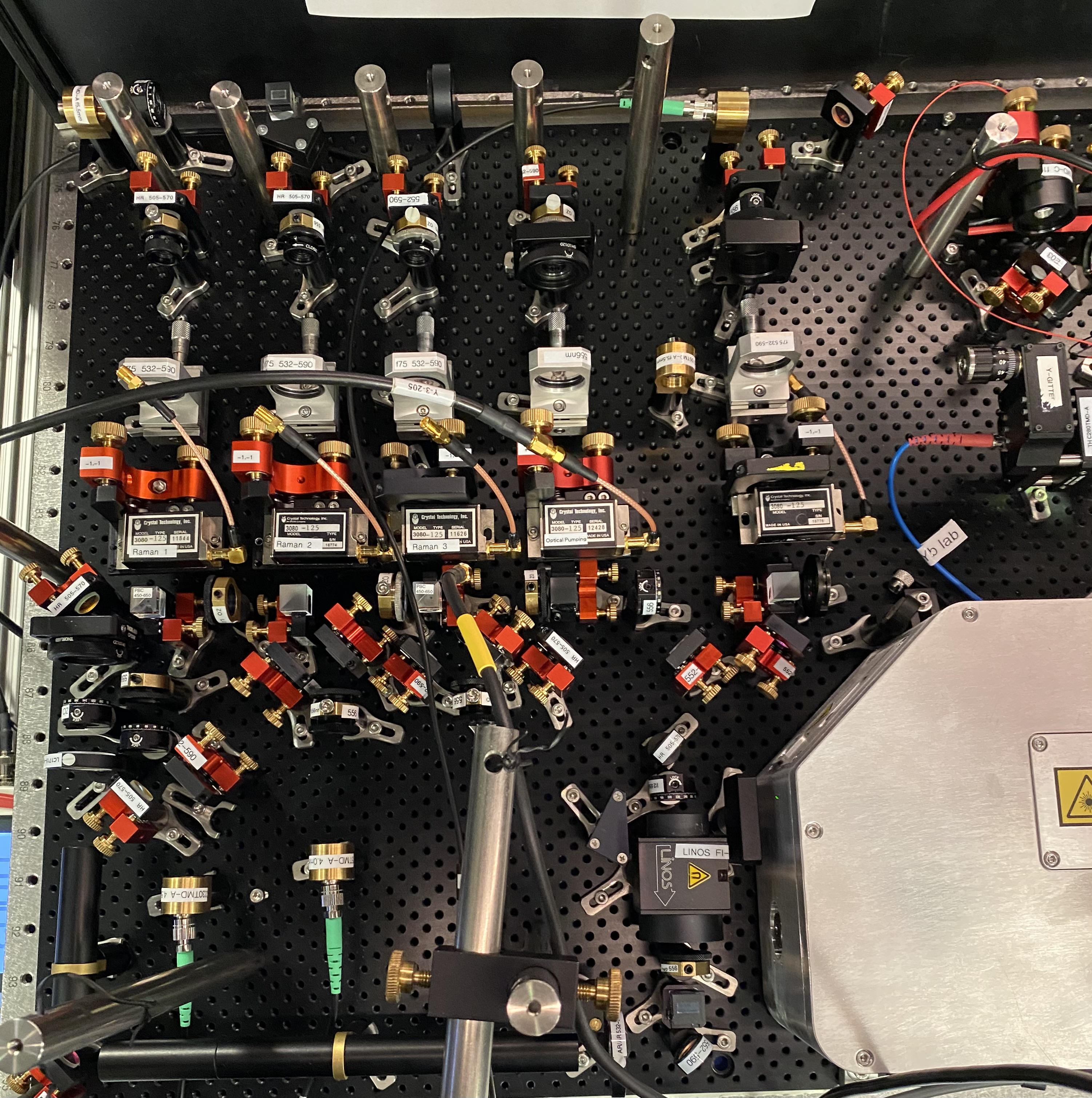 The experimental setup